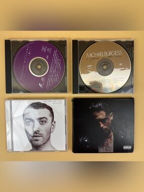 CD Lot 4 G-Eazy Beautiful Damned 2-CD Digipak Sam Smith Vanessa Williams Bundle